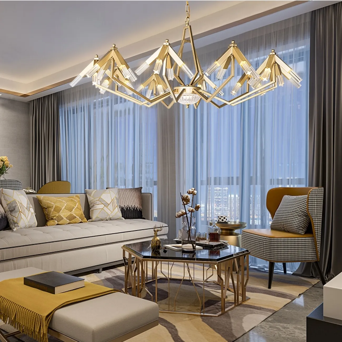 Люстра ELTON от ImperiumLoft