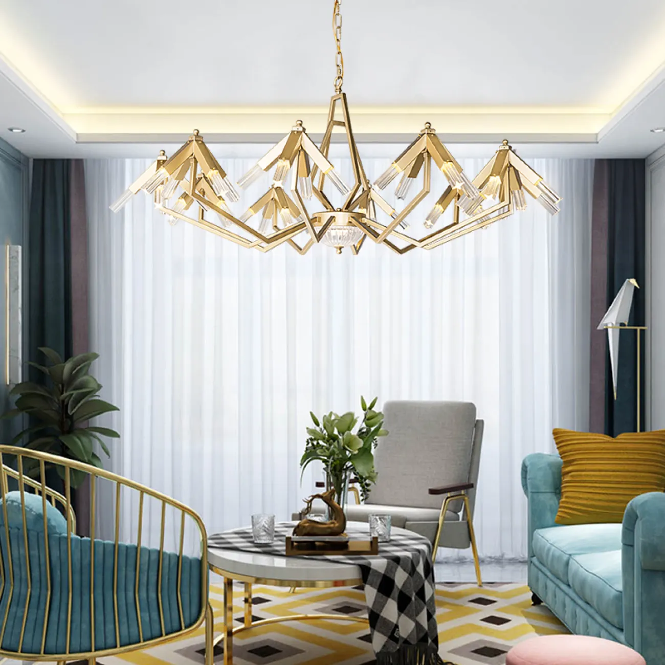 Люстра ELTON от ImperiumLoft