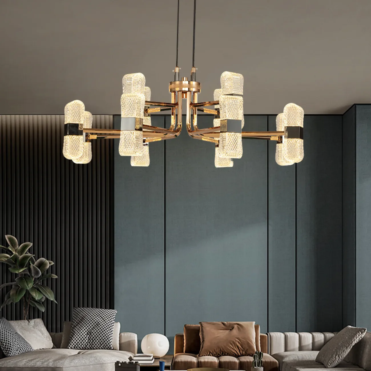 Подвесная люстра MARSELLA L12 от ImperiumLoft