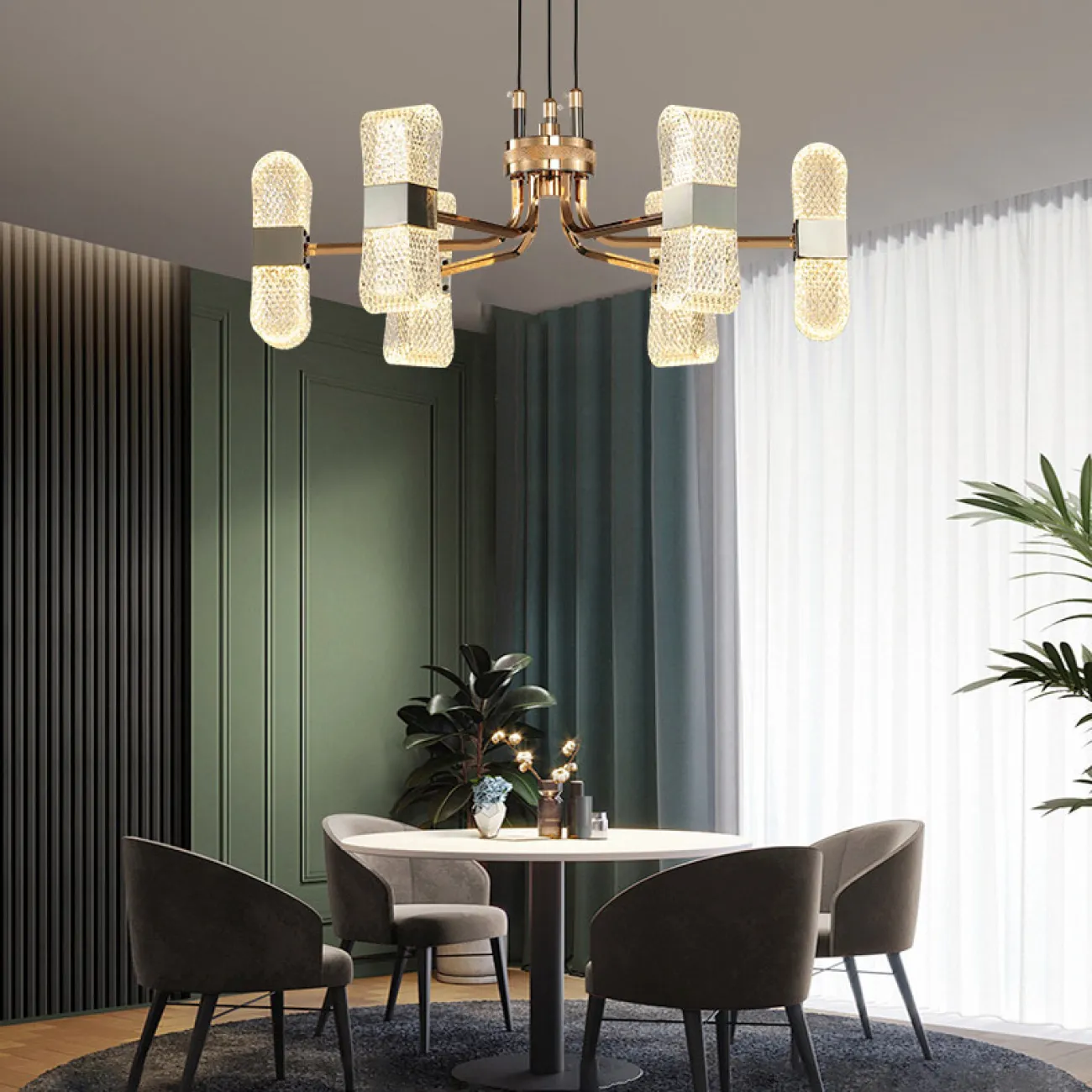 Подвесная люстра MARSELLA L12 от ImperiumLoft