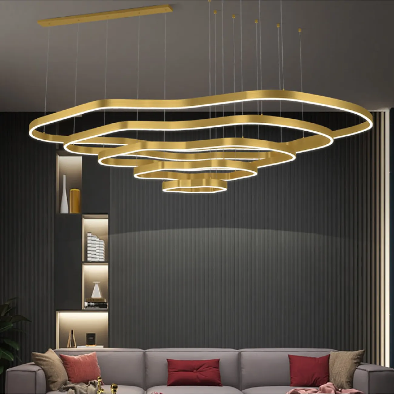 Подвесная люстра ANDANTE D40 D60 D80 D100 D120 D140 от ImperiumLoft