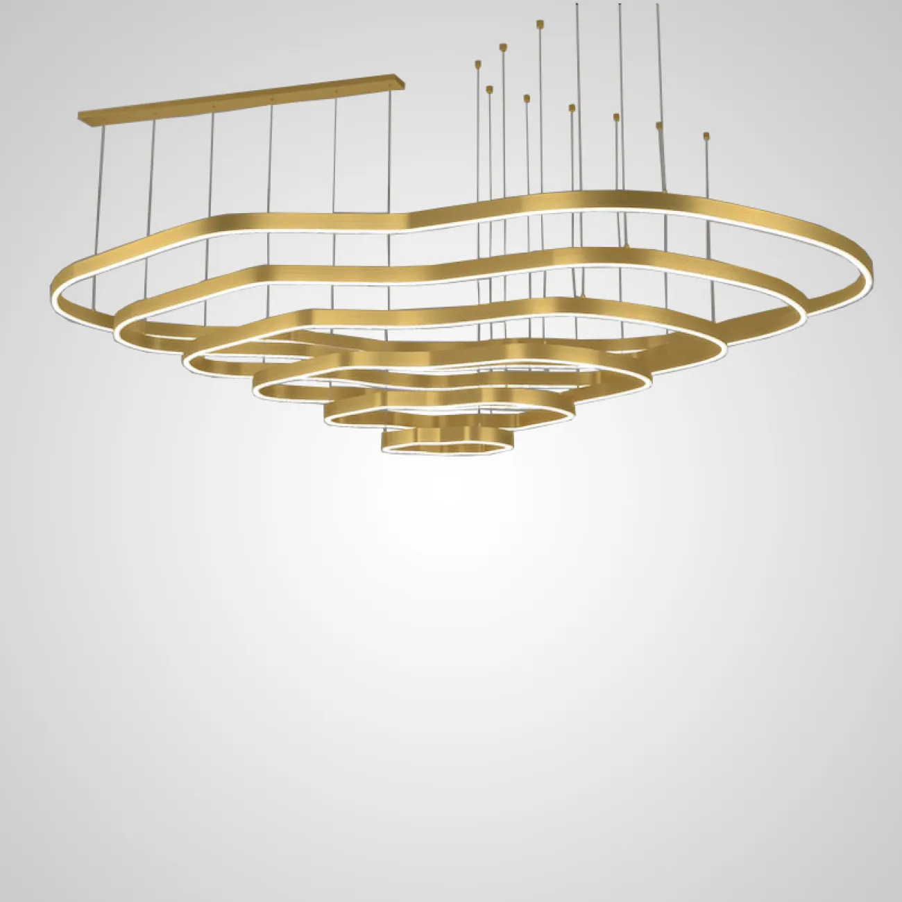 Подвесная люстра ANDANTE D40 D60 D80 D120 от ImperiumLoft