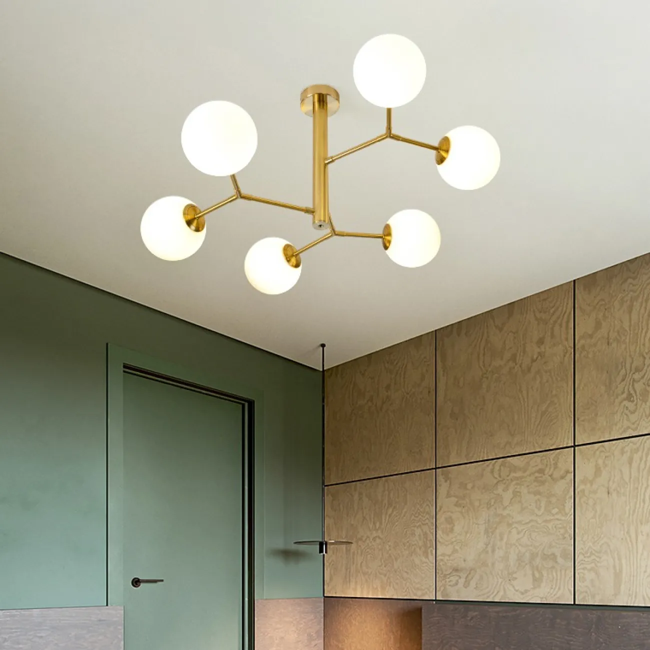 Подвесная люстра TWIGGY D106 Black от ImperiumLoft