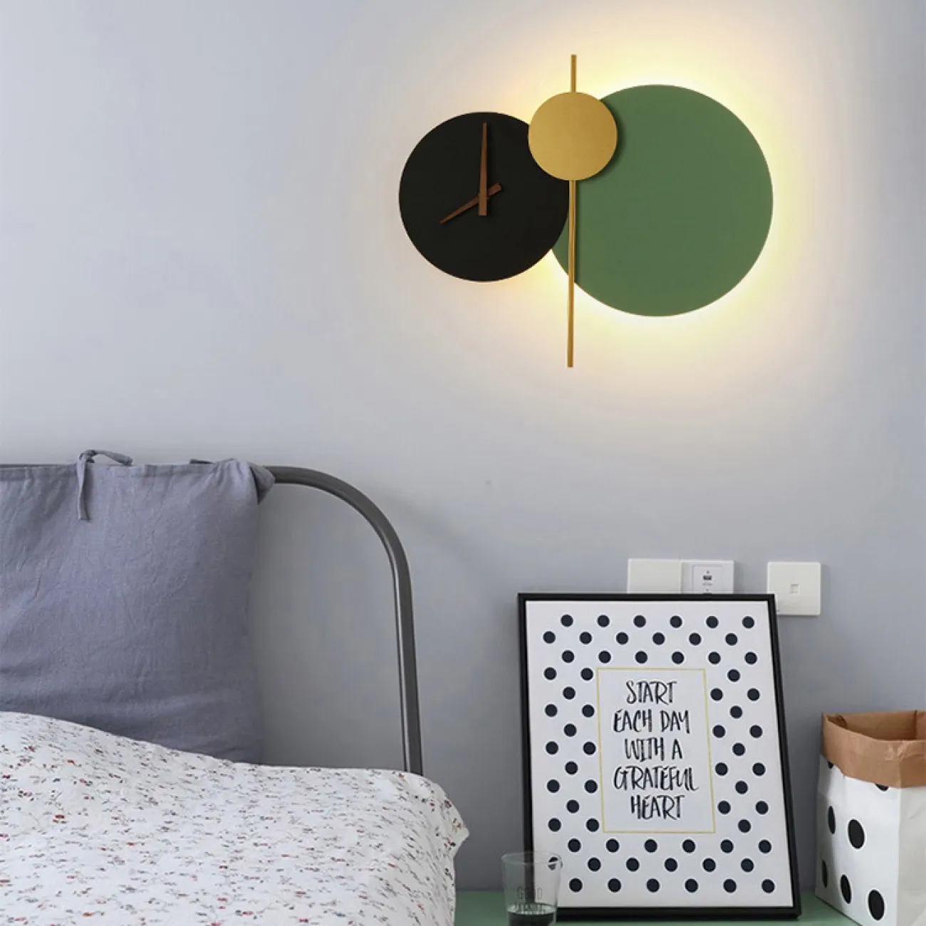 Настенный светильник SPENSER D White Grey от ImperiumLoft