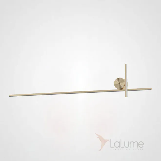 Серия настенных светодиодных светильников с прямоугольными перекрестными плафонами на круглом креплении STICH L100