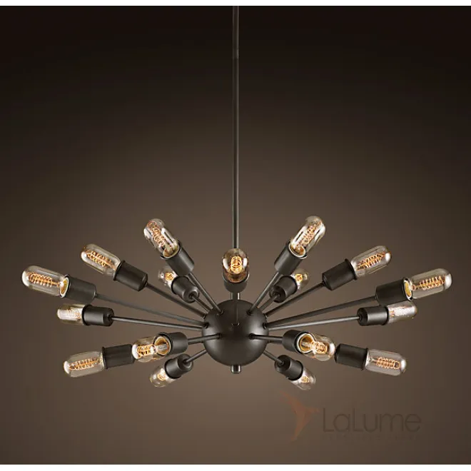 Подвесной светильник Loft Industrial Sputnik Chandelier Elliptical от LaLume