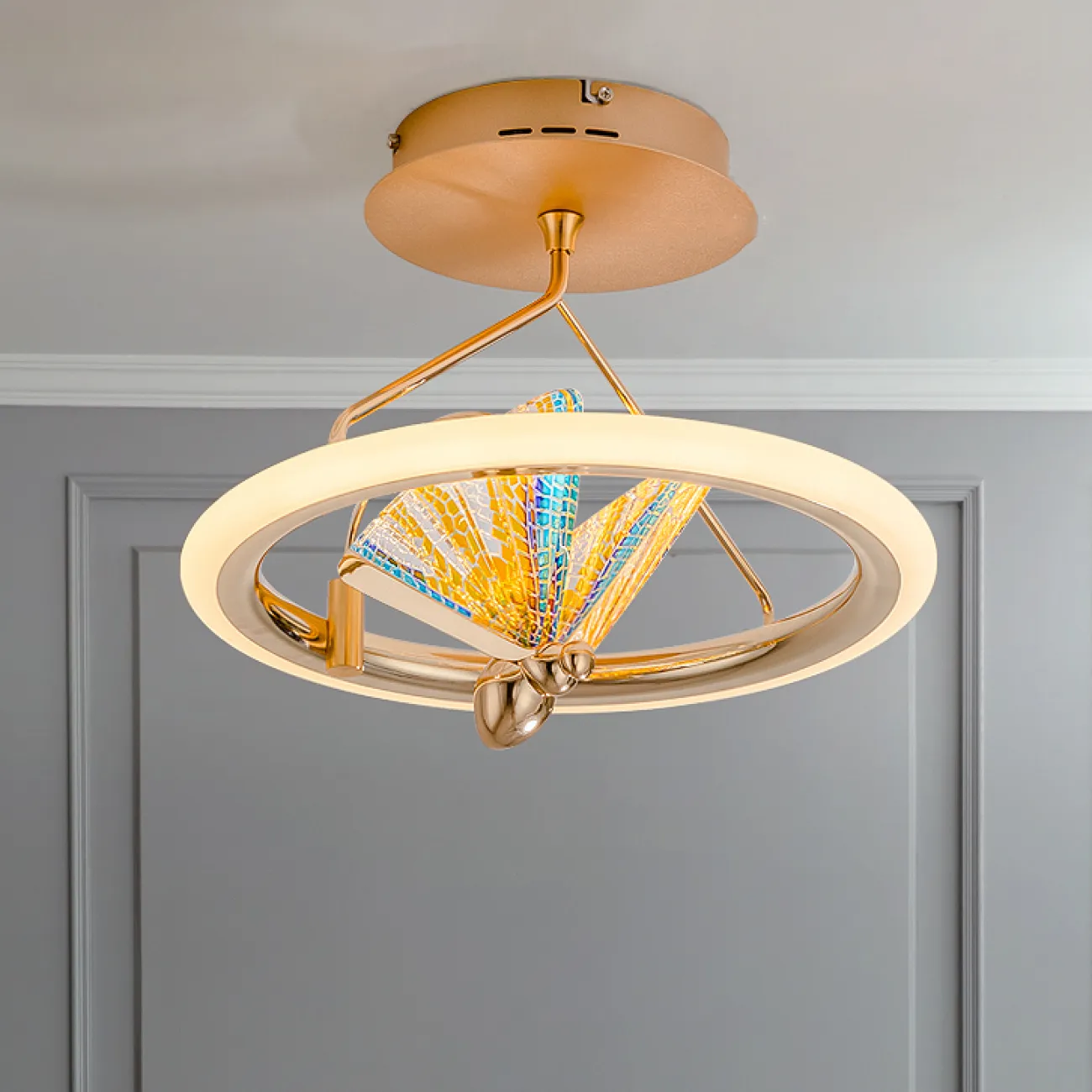 Потолочная люстра AMELIS CH D40 от ImperiumLoft Потолочная люстра AMELIS CH D40 от ImperiumLoft