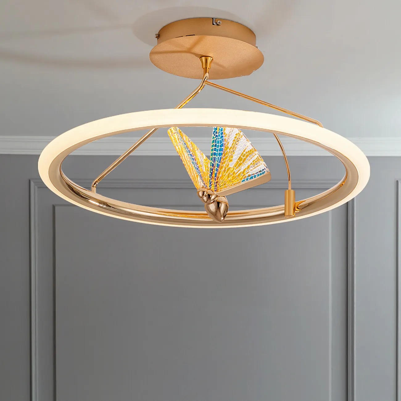 Потолочная люстра AMELIS CH D40 от ImperiumLoft Потолочная люстра AMELIS CH D40 от ImperiumLoft