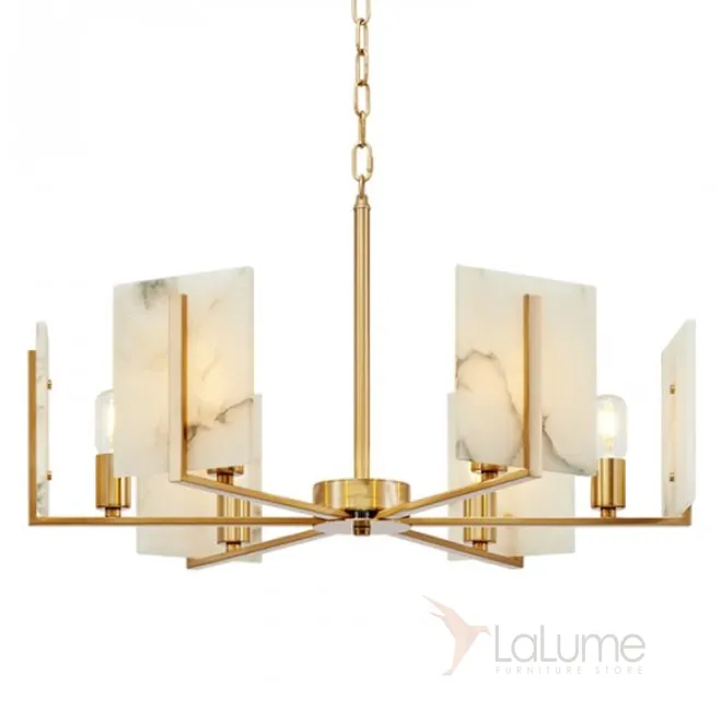 Люстра Marble square Chandelier от ImperiumLoft