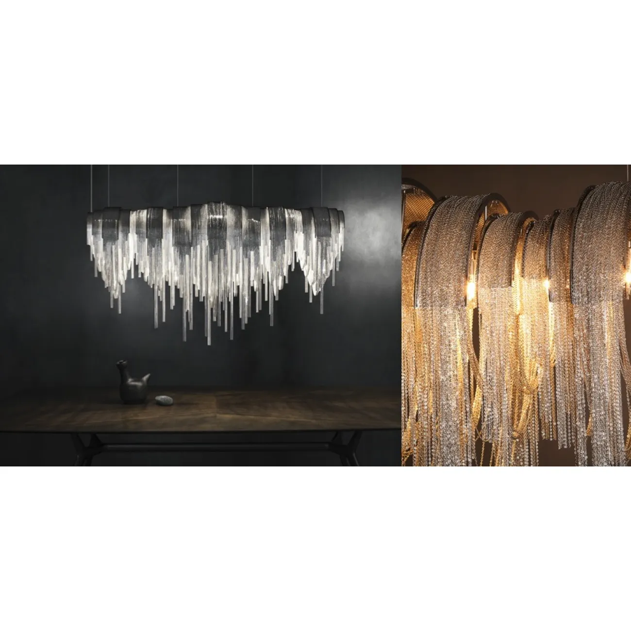 Люстра Volver Golden Chain Chandelier от LaLume
