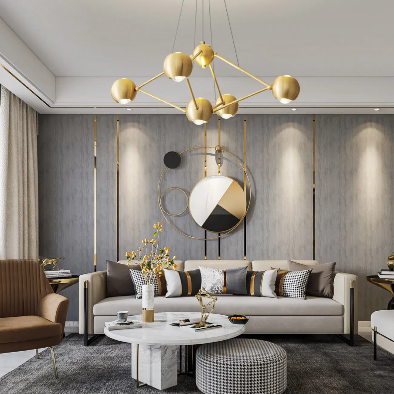 Подвесная люстра FLORRY D93 от ImperiumLoft