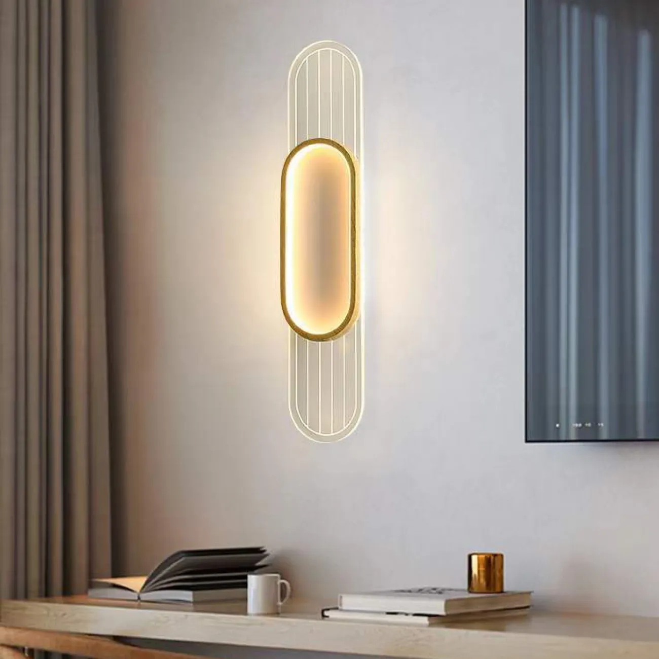Настенный светильник CORD H60 Light brown от ImperiumLoft