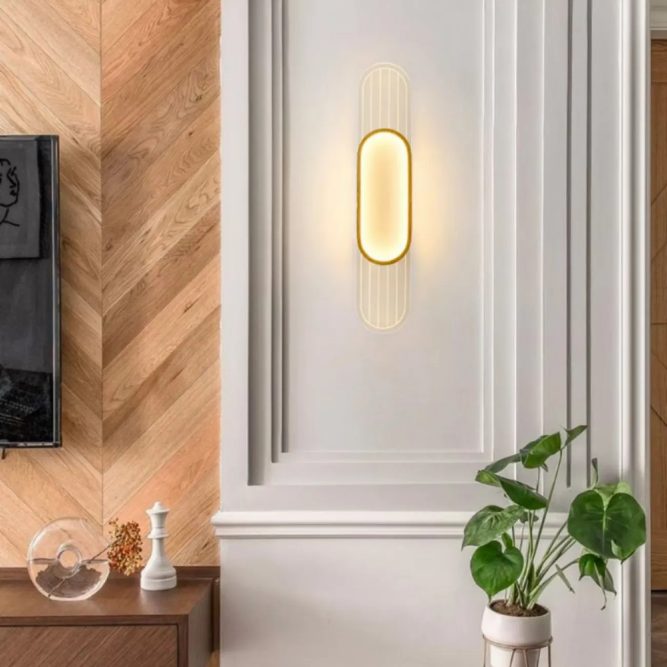 Настенный светильник CORD H80 Dark brown от ImperiumLoft