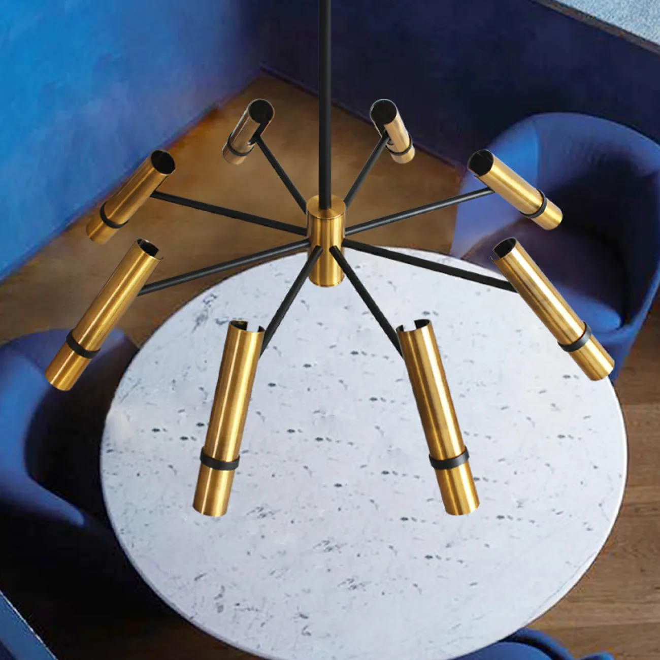 Люстра на штанге REACT D54 от ImperiumLoft Люстра на штанге REACT D54 от ImperiumLoft