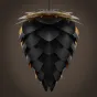 Подвесной светильник Pine Cone II Black& Gold 40 от LaLume