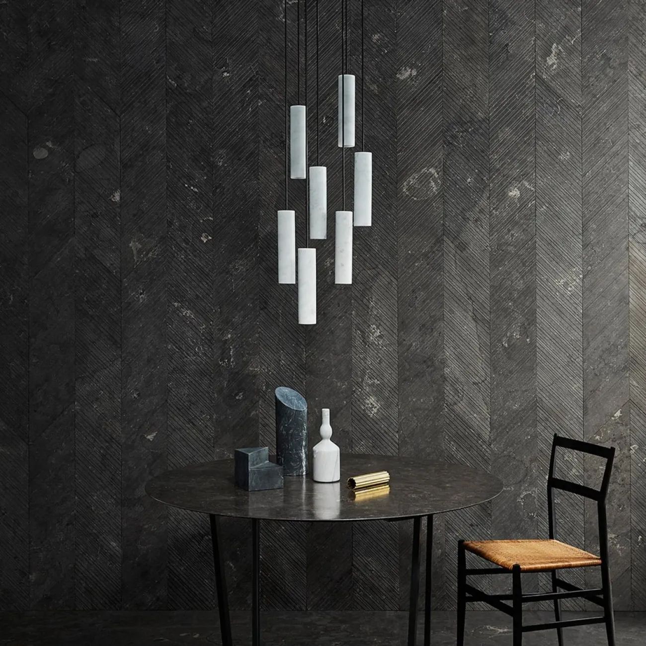 ПОДВЕСКИ СИЛОСА-BIANCO CARRARA D60 от ImperiumLoft