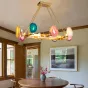 Люстра на штанге AGATE 4 Multicolored 8 от ImperiumLoft