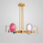 Люстра на штанге AGATE 4 Multicolored 6 от ImperiumLoft