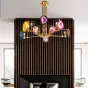 Люстра на штанге AGATE 4 Multicolored 8 от ImperiumLoft