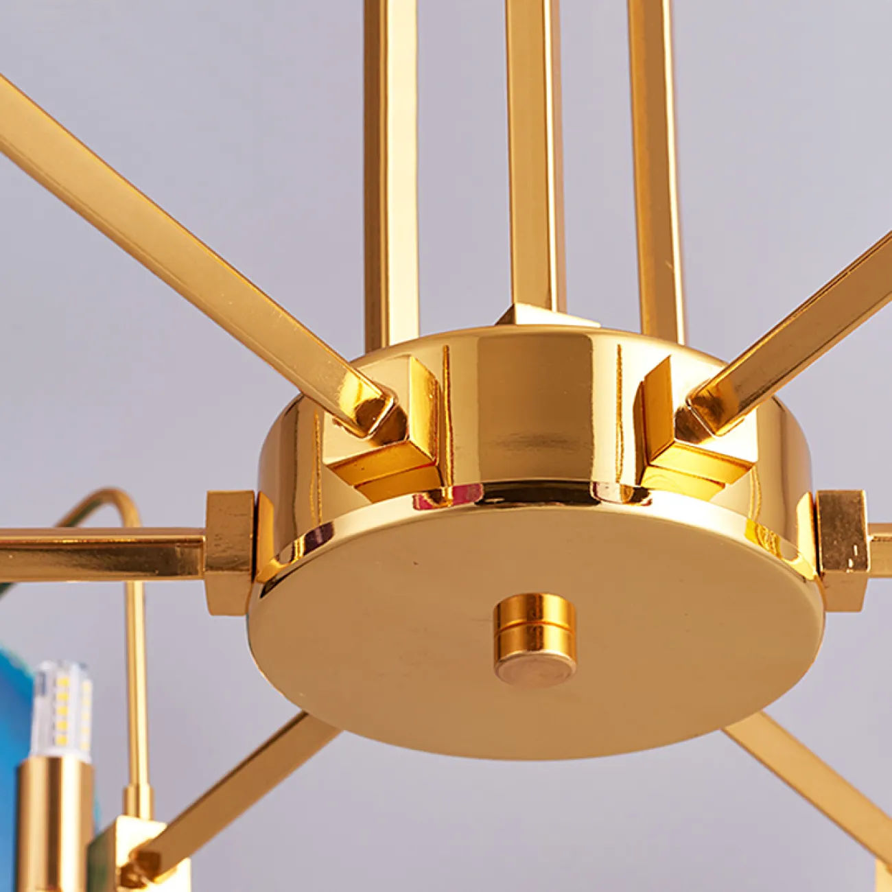 Люстра на штанге AGATE 4 Multicolored 8 от ImperiumLoft