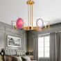 Люстра на штанге AGATE 4 Multicolored 6 от ImperiumLoft