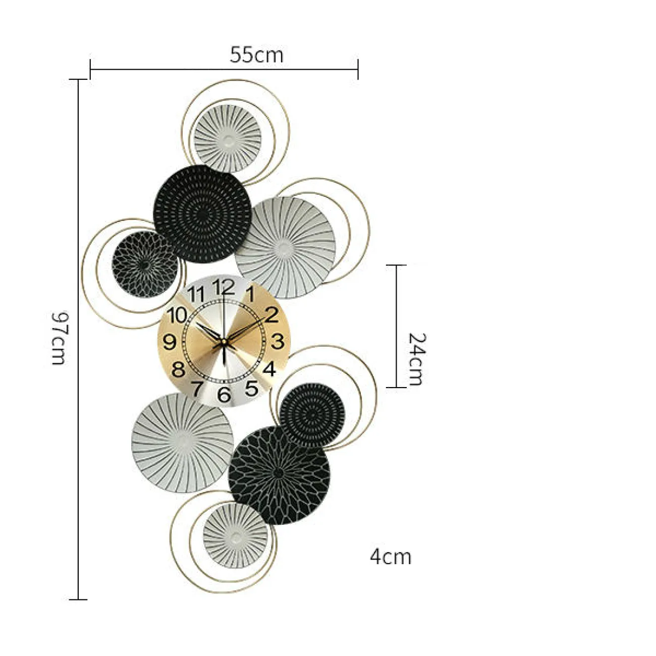 Дизайнерский настенный декор часы LaLume-KKK00315 Дизайнерский настенный декор часы LaLume-KKK00315