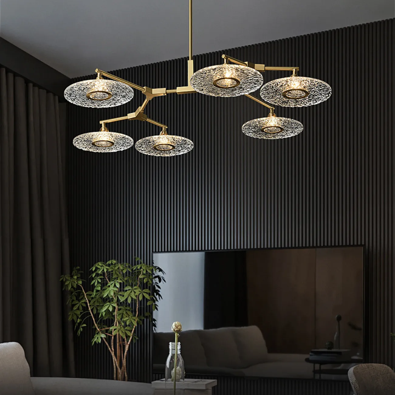 Потолочная люстра RAITA L85 от ImperiumLoft Потолочная люстра RAITA L85 от ImperiumLoft