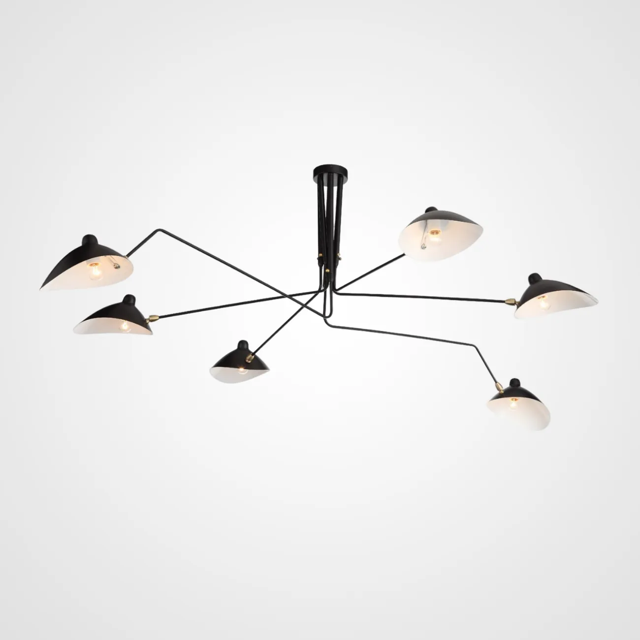 Потолочная люстра TEBES L6 White от ImperiumLoft