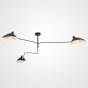 Потолочная люстра TEBES L6 Black от ImperiumLoft