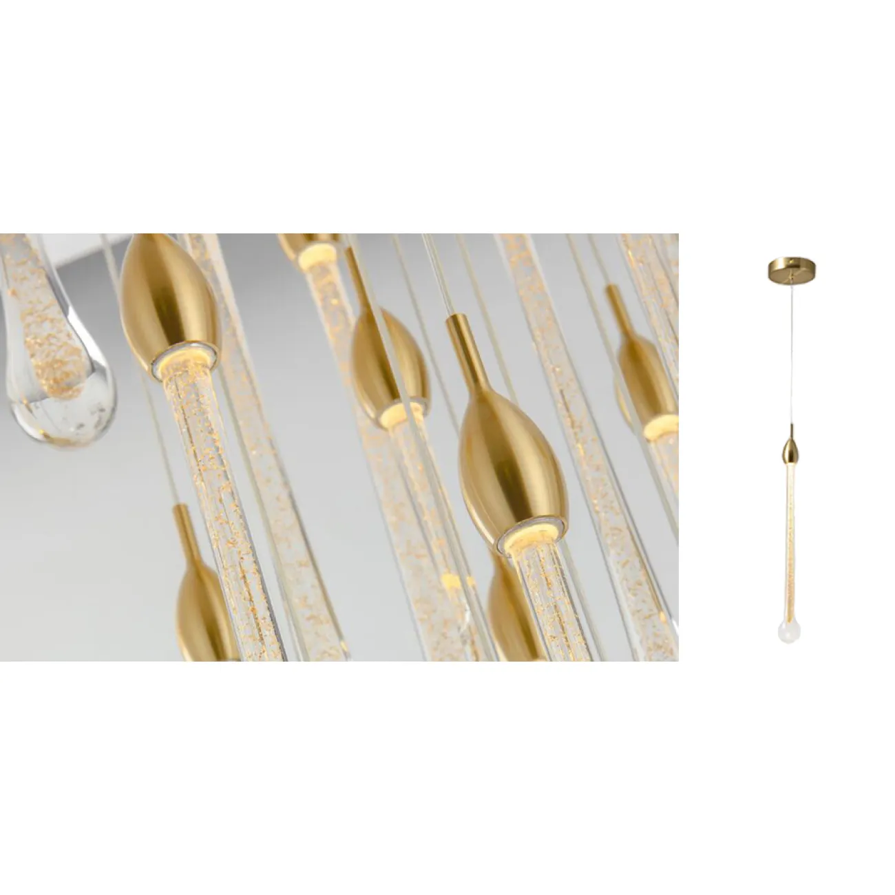 Люстра Droplet Ray