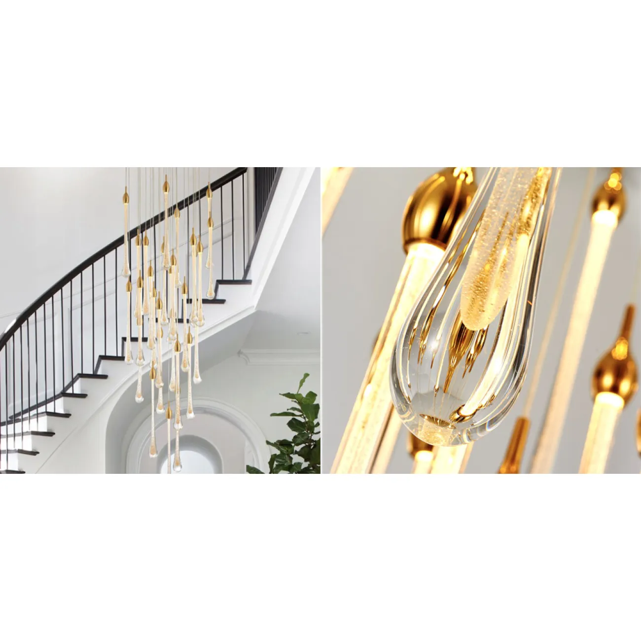 Люстра Droplet Ray