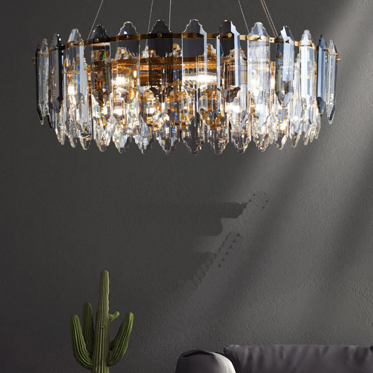 Подвесная люстра LAURETA D80 от ImperiumLoft