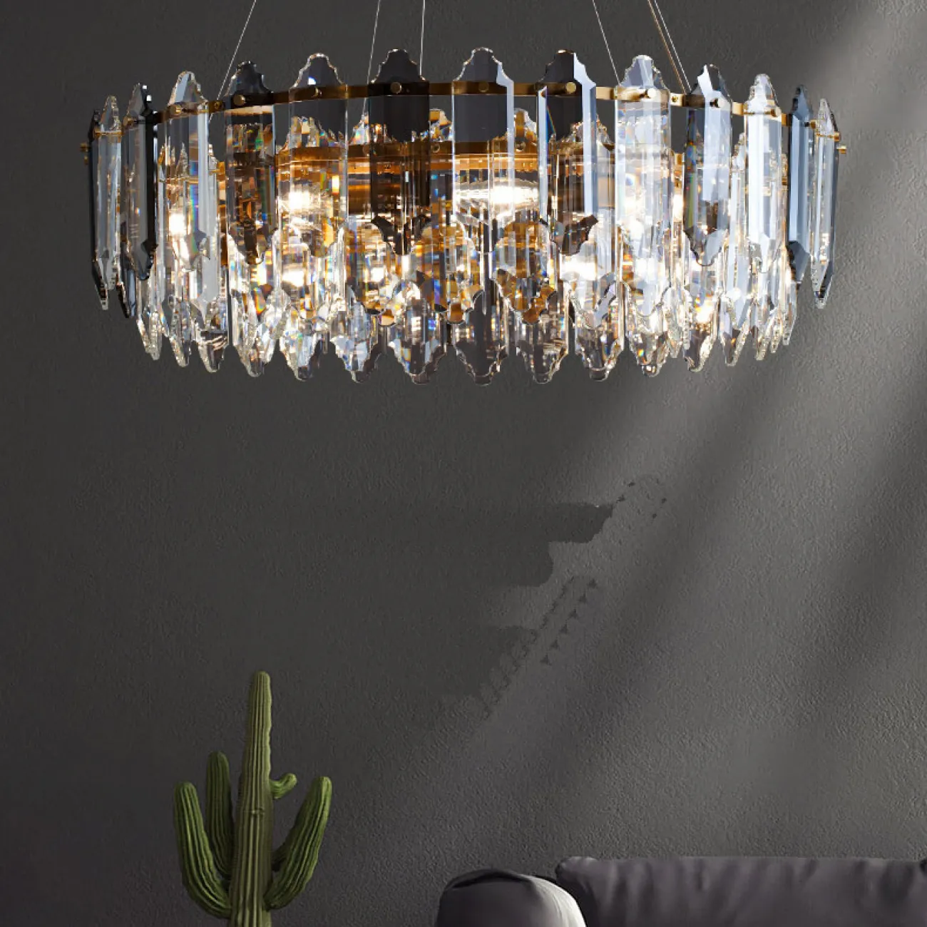 Подвесная люстра LAURETA D80 от ImperiumLoft