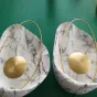 Настенный светильник CLAM Черный мрамор от ImperiumLoft