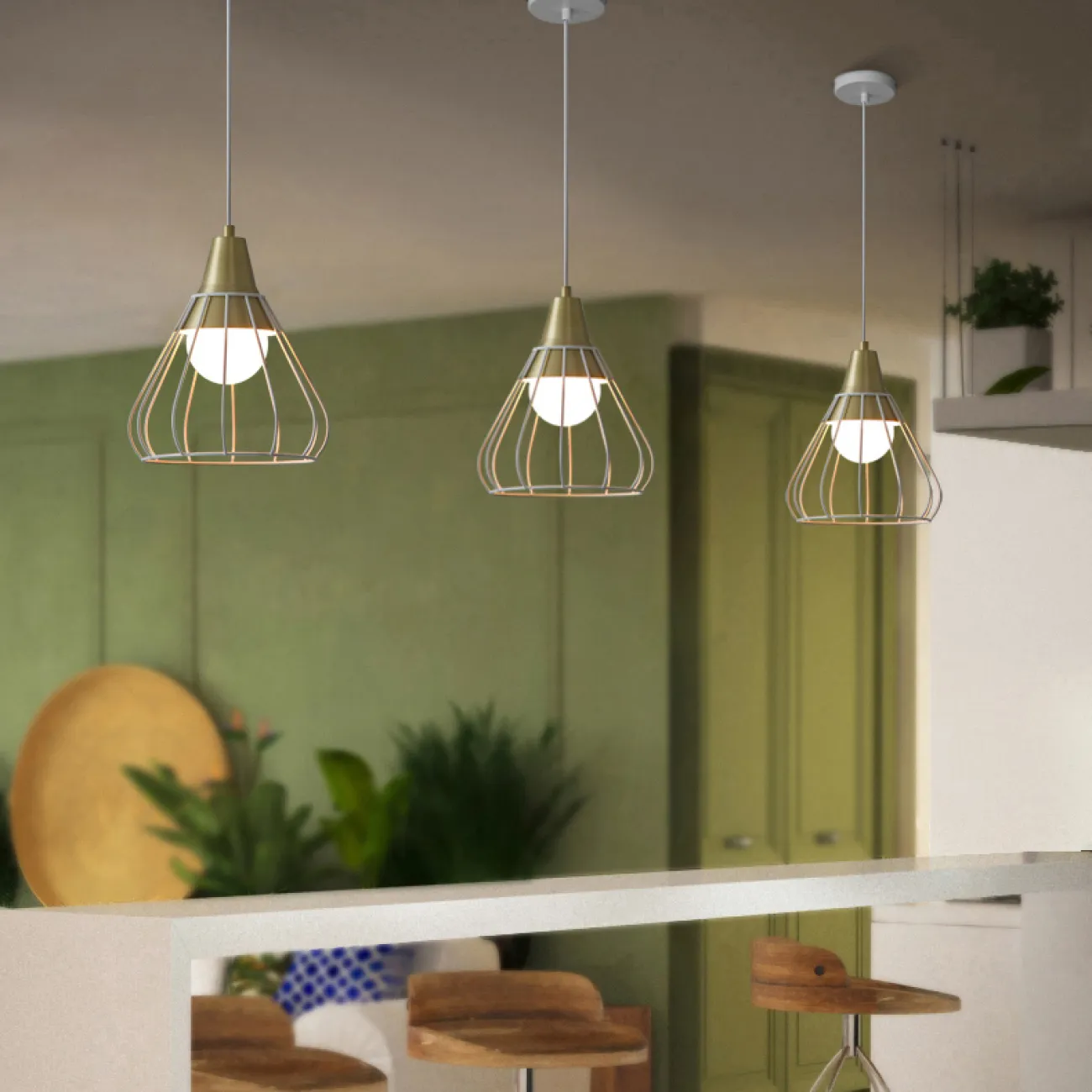 Подвесной светильник GRID4 от ImperiumLoft