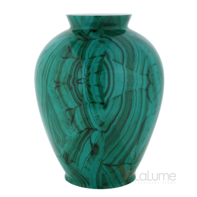 Ваза Malachite Vase barrel от LaLume