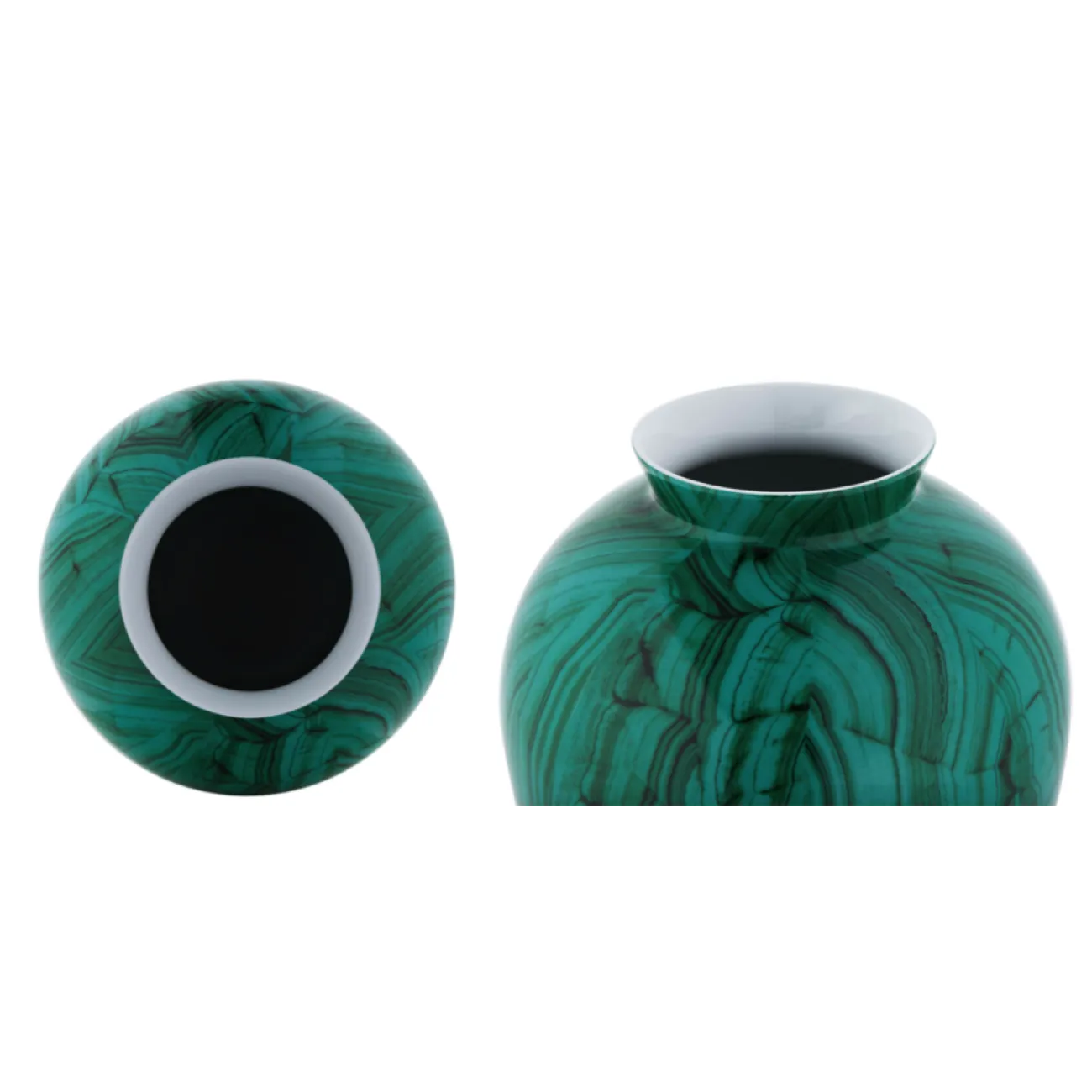 Ваза Malachite Vase barrel от LaLume