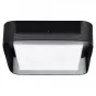PRECISION Large Flush Mount Black