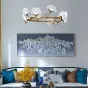 Светодиодная люстра с кольцевым каркасом SELVI B D70 от ImperiumLoft