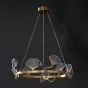 Светодиодная люстра с кольцевым каркасом SELVI B D70 от ImperiumLoft