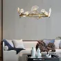 Светодиодная люстра с кольцевым каркасом SELVI B D70 от ImperiumLoft