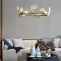 Светодиодная люстра с кольцевым каркасом SELVI B D70 от ImperiumLoft