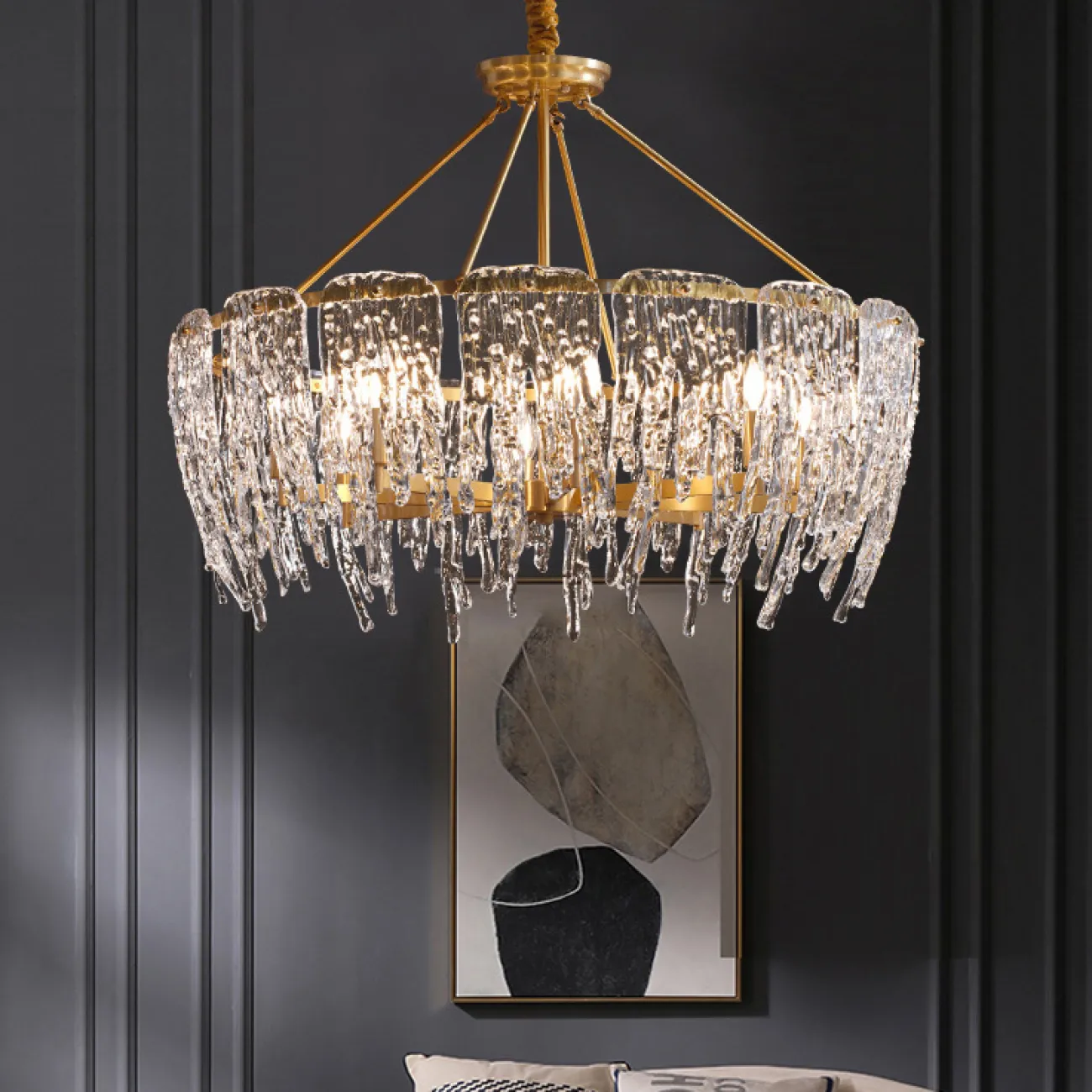 Подвесная люстра SPRING B D84 от ImperiumLoft