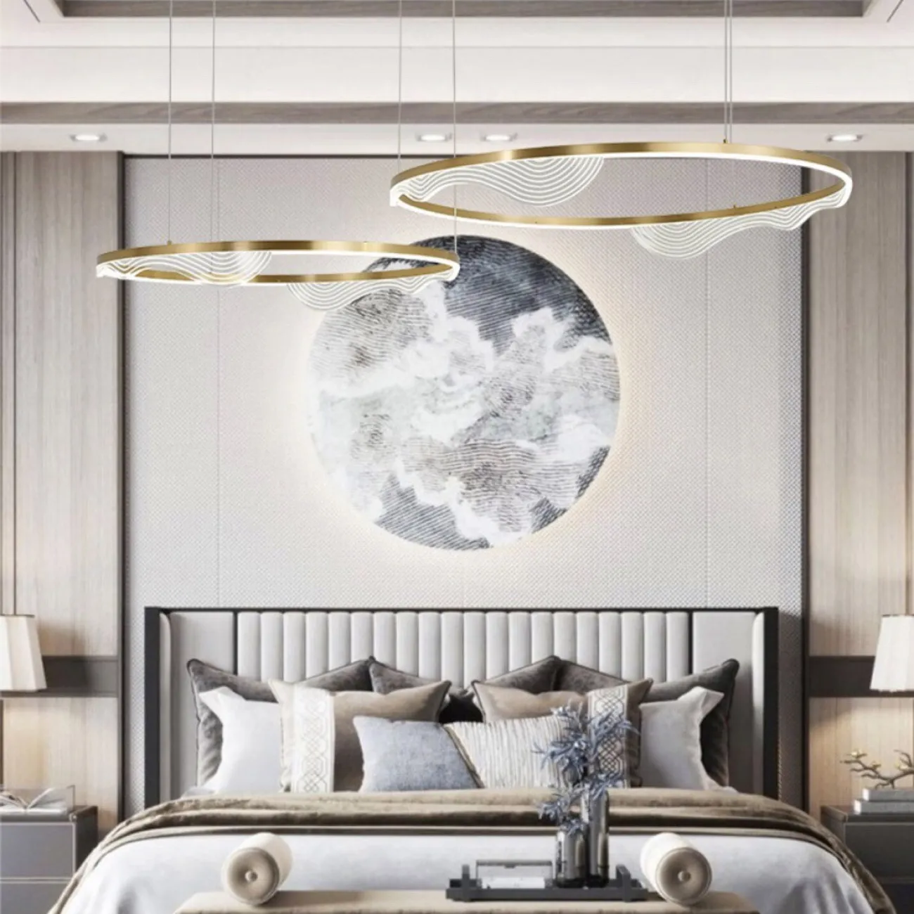 Подвесная люстра HANNA B C D60 D80 D100 3R от ImperiumLoft