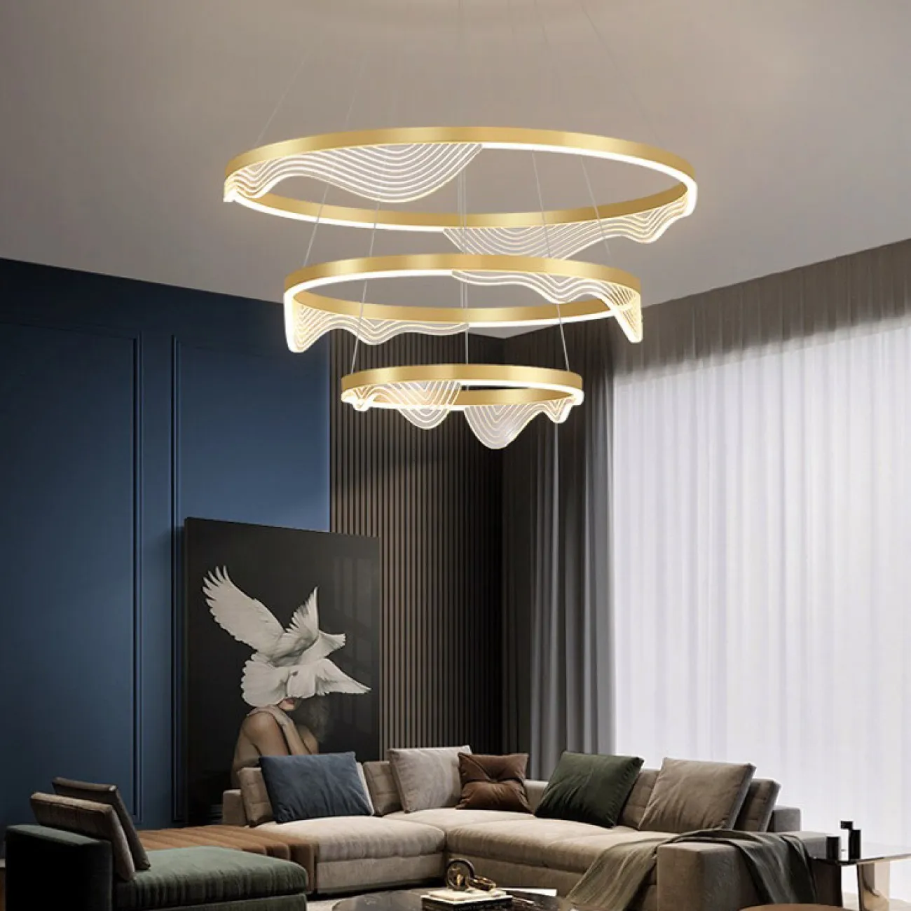 Подвесная люстра HANNA B C D60 D80 D100 3R от ImperiumLoft Подвесная люстра HANNA B C D60 D80 D100 3R от ImperiumLoft