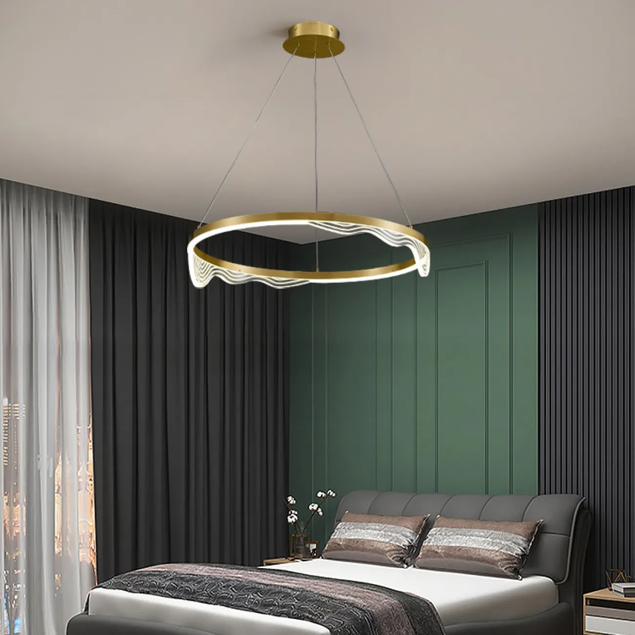 Подвесная люстра HANNA B C D60 D80 D100 3R от ImperiumLoft