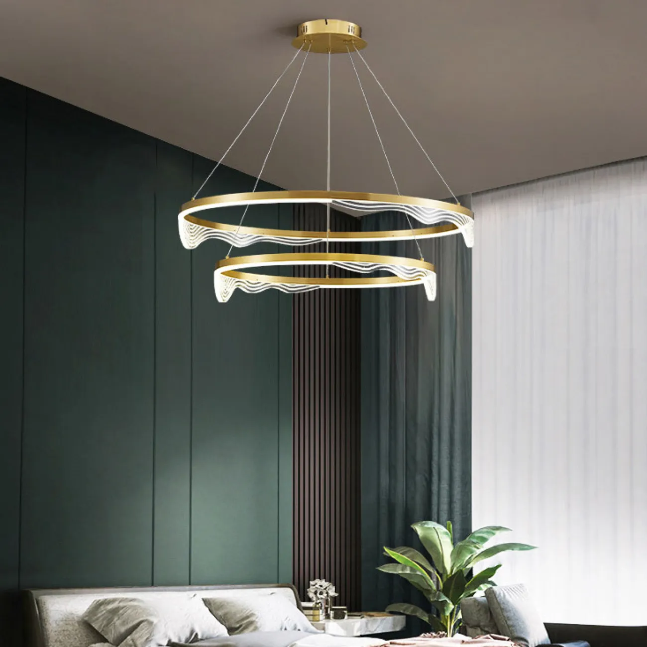 Подвесная люстра HANNA B C D60 D80 D100 3R от ImperiumLoft