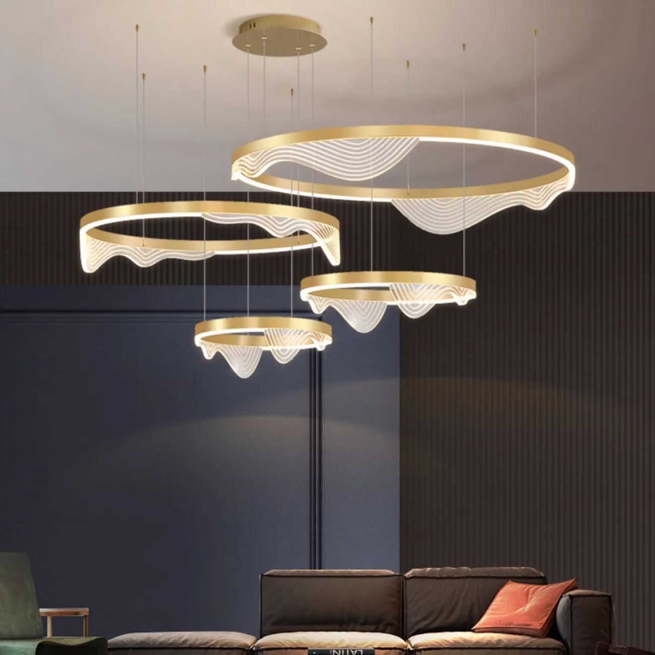 Подвесная люстра HANNA B C D60 D80 D100 3R от ImperiumLoft Подвесная люстра HANNA B C D60 D80 D100 3R от ImperiumLoft