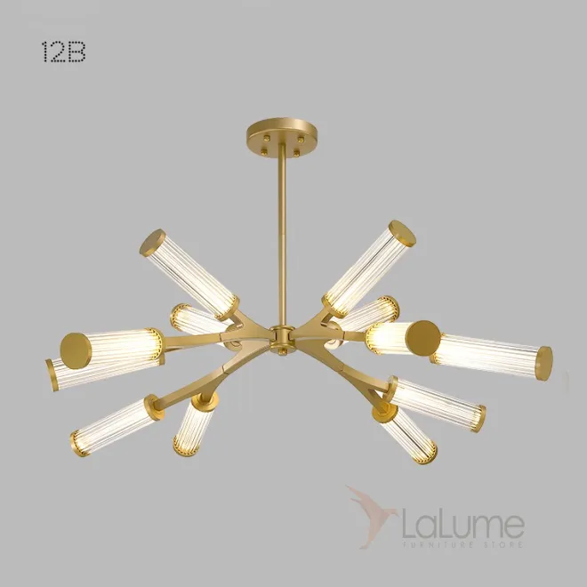 Подвесная люстра RAMOSE В12 Черный от ImperiumLoft