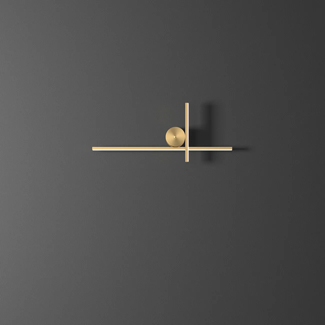 Серия настенных светодиодных светильников с прямоугольными перекрестными плафонами на круглом креплении STICH L50 Серия настенных светодиодных светильников с прямоугольными перекрестными плафонами на круглом креплении STICH L50